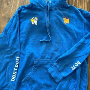 Emma Chamberlain Don’t do it printed hoodie. Limited edition sweatshirt.